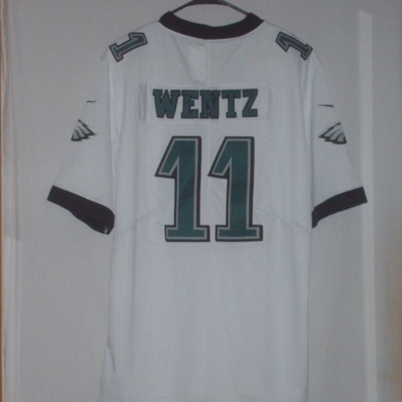 NFL Philadelphia Eagles #11 Carsen Wentz football jersey - On Field - Nike - XL - Picture 5 of 6